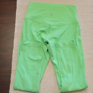 Lululemon Athletica Lime Leggings